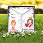 I am a Princess. My Father is the King of Kings. v4, Stainless Steel Cross Necklace, Gift for Confirmation, Gift for Easter, Gift Dad to Daughter