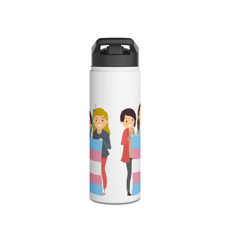 Pride Flag Stainless Steel Water Bottle