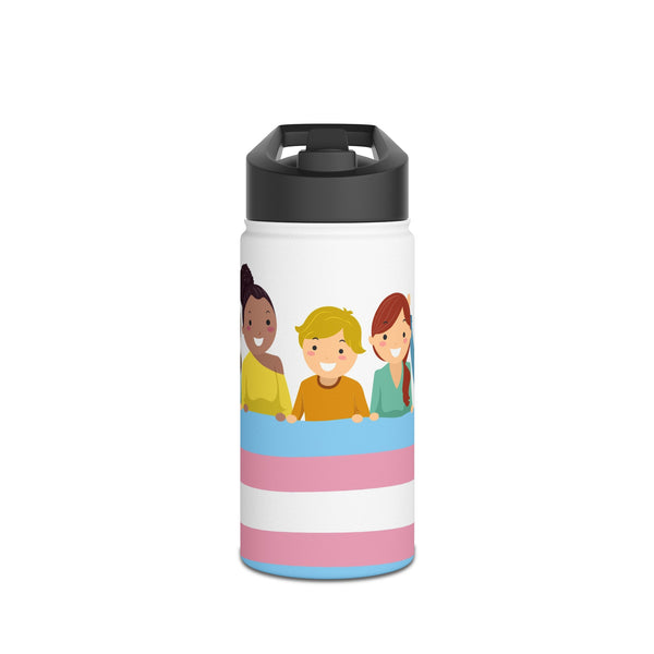 Pride Flag Stainless Steel Water Bottle