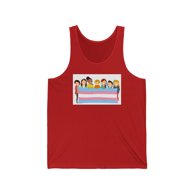 Flag Family Unisex Jersey Tank