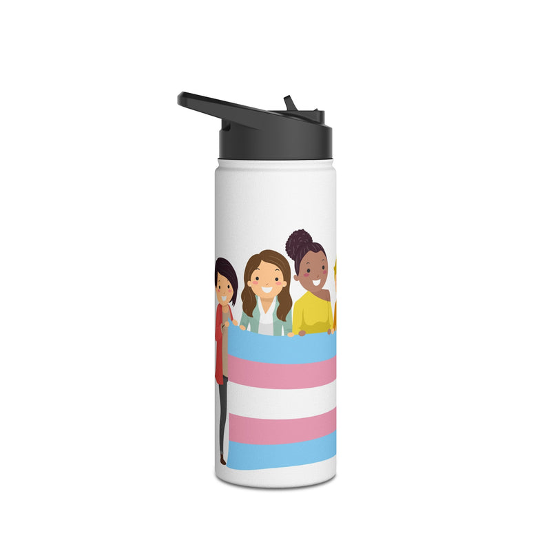 Pride Flag Stainless Steel Water Bottle