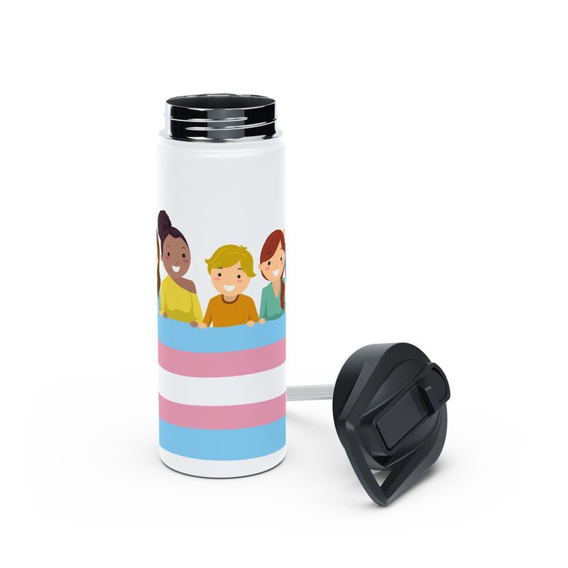 Pride Flag Stainless Steel Water Bottle