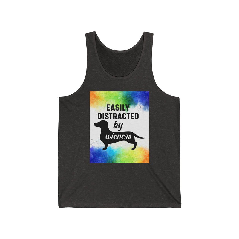 Easily Distracted Pride Unisex Jersey Tank