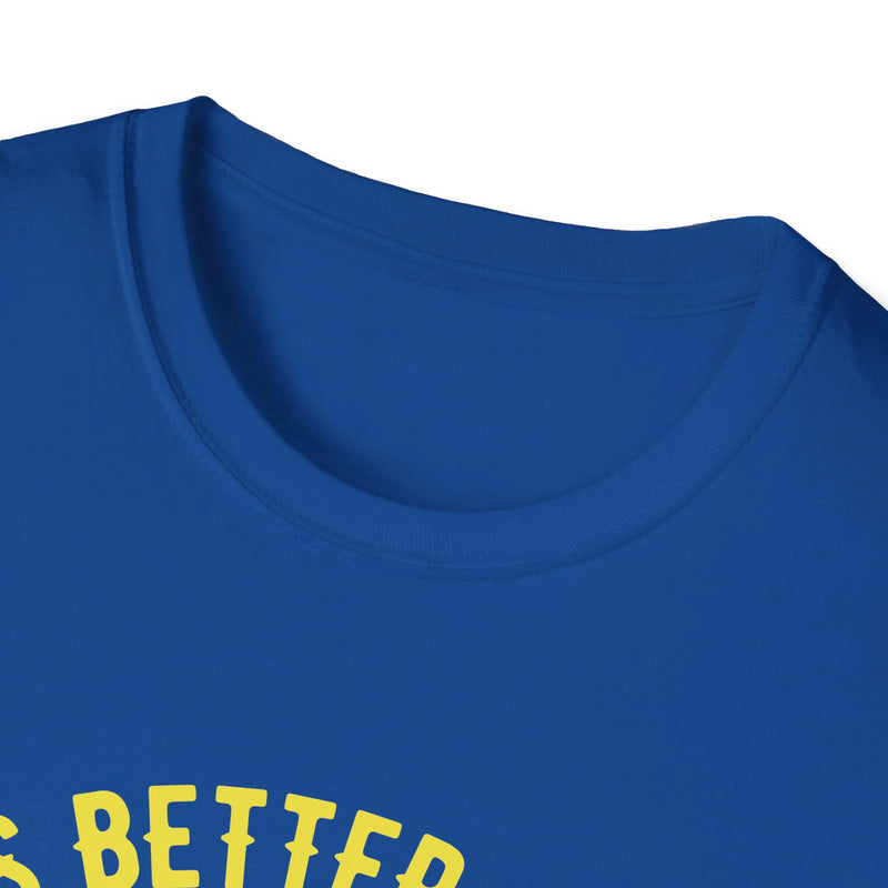 Life is Better with My Dachshund. Unisex comfy short sleeve t-shirt.