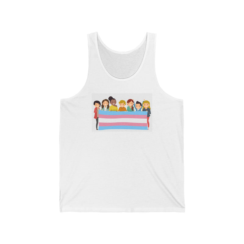 Flag Family Unisex Jersey Tank