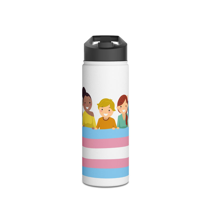 Pride Flag Stainless Steel Water Bottle