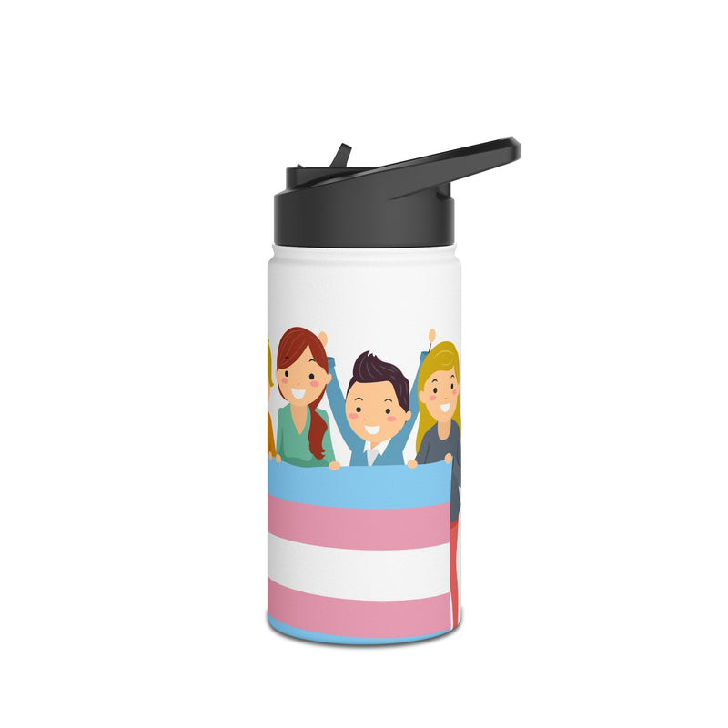 Pride Flag Stainless Steel Water Bottle