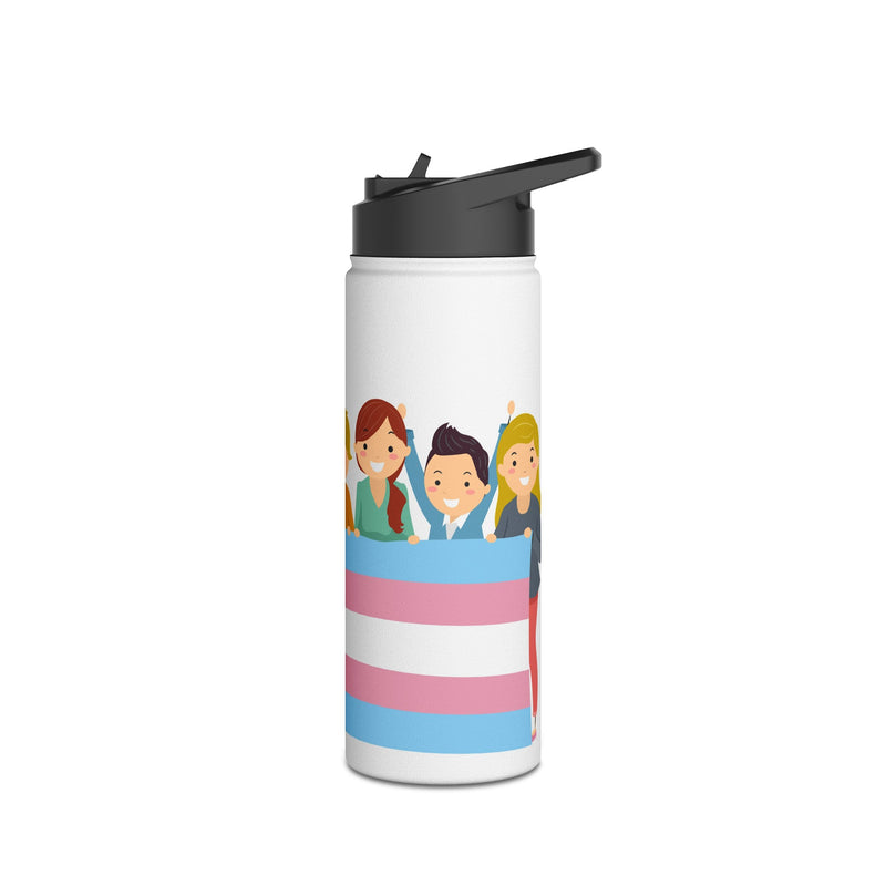 Pride Flag Stainless Steel Water Bottle
