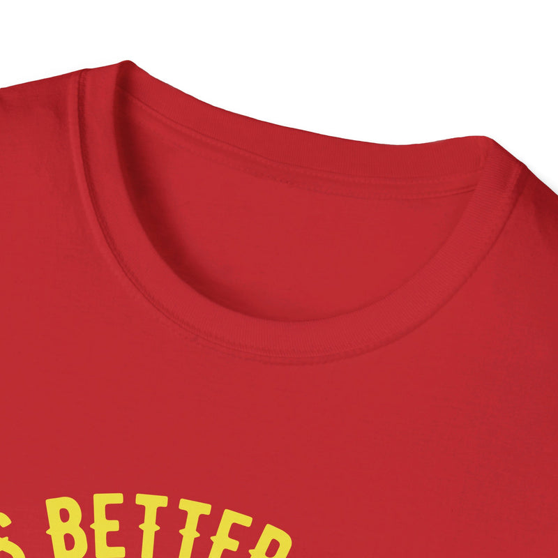 Life is Better with My Dachshund. Unisex comfy short sleeve t-shirt.