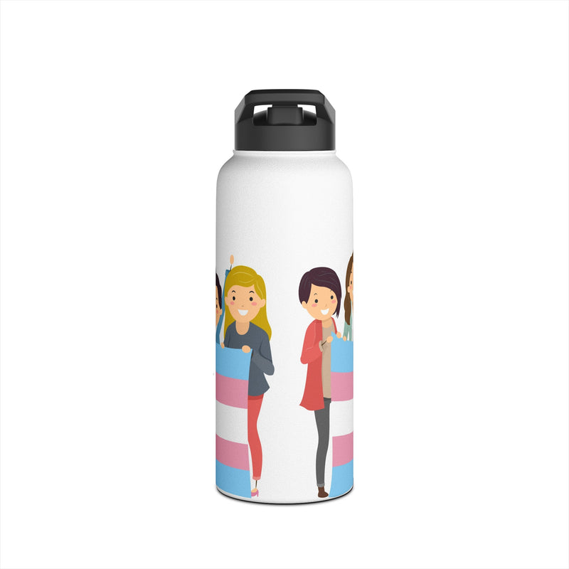 Pride Flag Stainless Steel Water Bottle