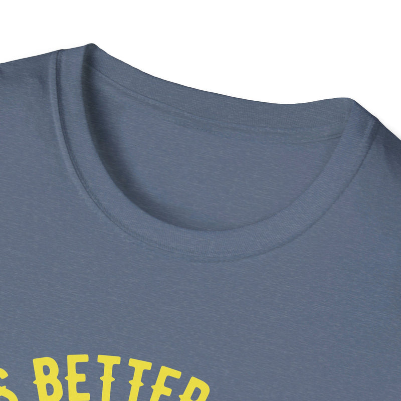 Life is Better with My Dachshund. Unisex comfy short sleeve t-shirt.