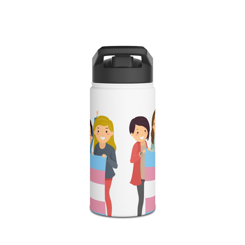 Pride Flag Stainless Steel Water Bottle