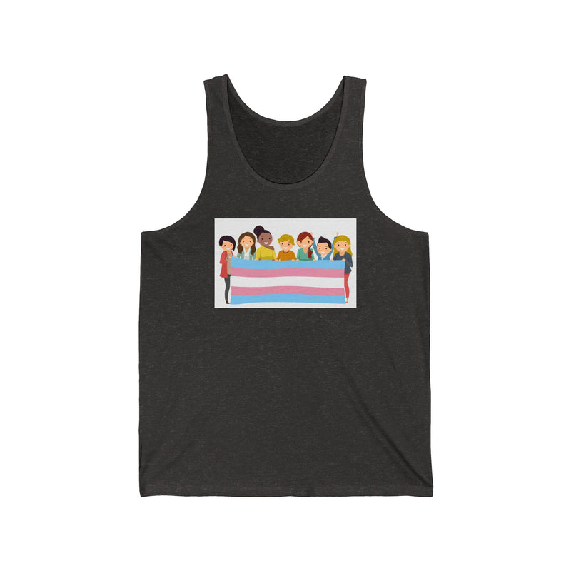Flag Family Unisex Jersey Tank