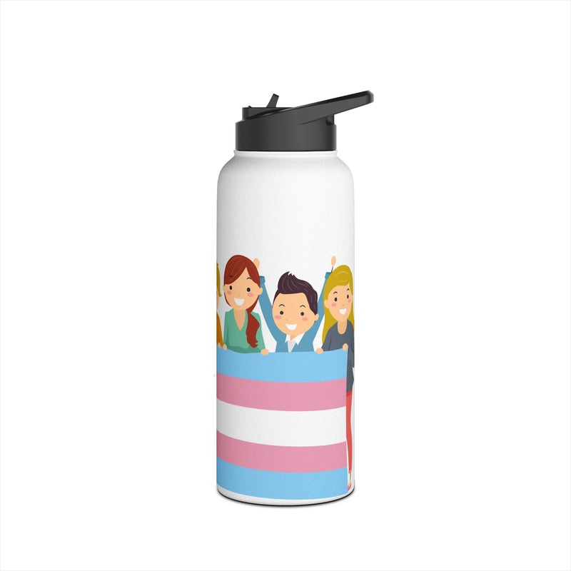 Pride Flag Stainless Steel Water Bottle