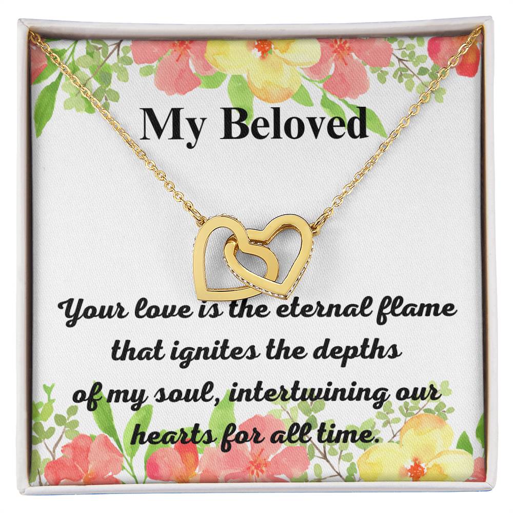 Valentines Day, Gift for Her, Necklace, Gift for Wife, Necklace Message Card Valentine, Anniversary Gift, Pendant Necklace, Heart Pendant
