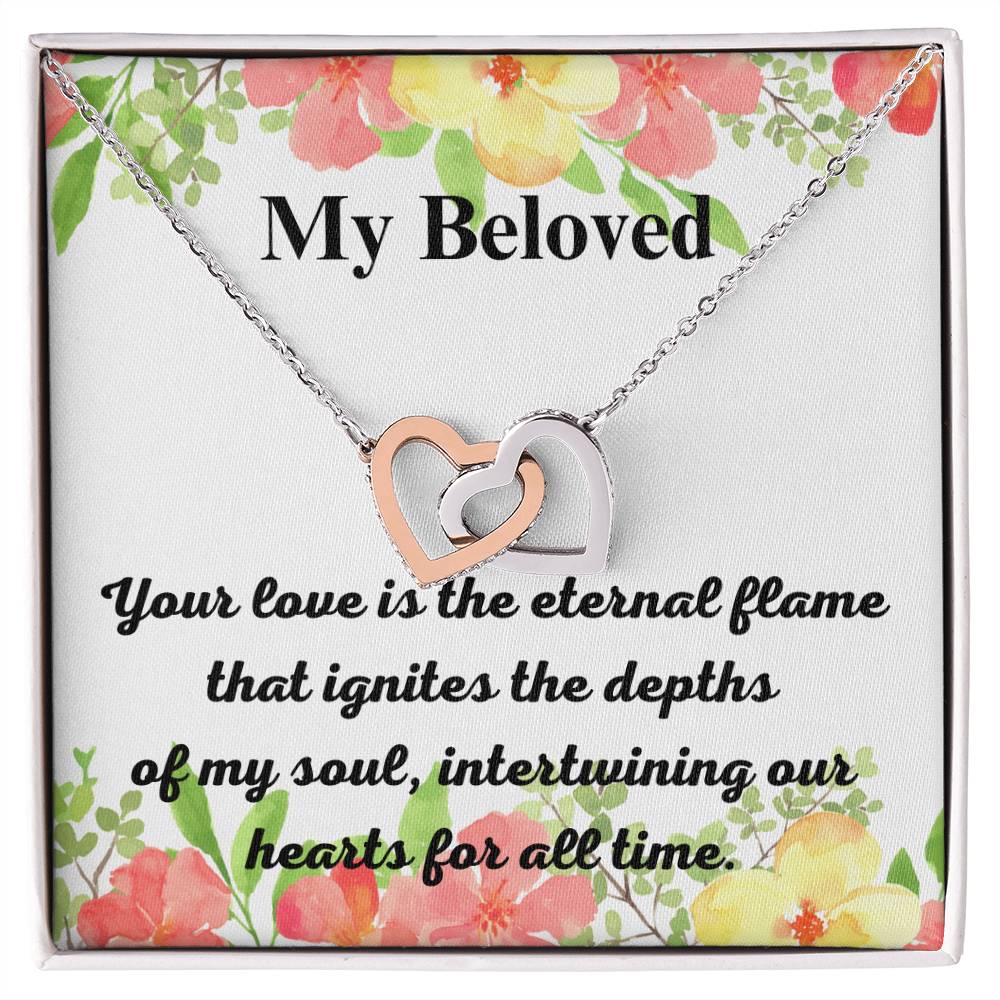 Valentines Day, Gift for Her, Necklace, Gift for Wife, Necklace Message Card Valentine, Anniversary Gift, Pendant Necklace, Heart Pendant