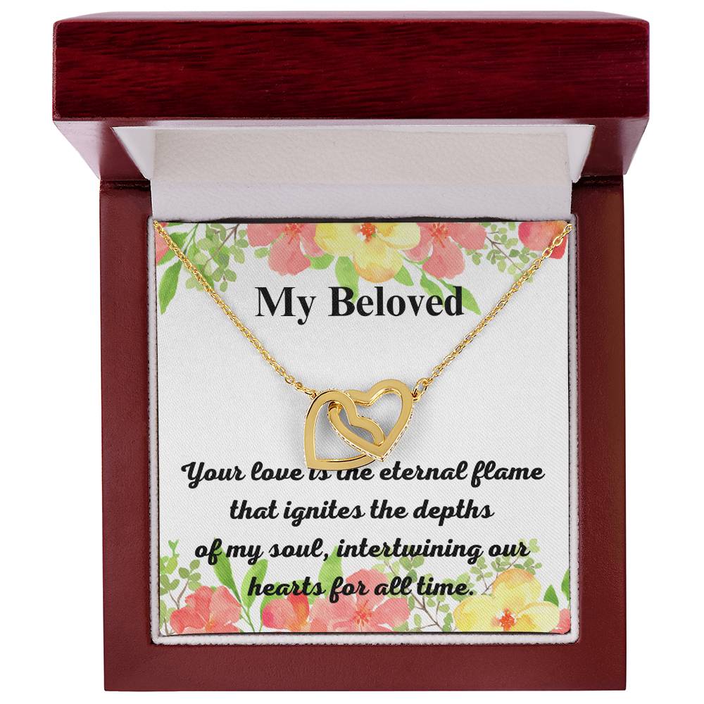 Valentines Day, Gift for Her, Necklace, Gift for Wife, Necklace Message Card Valentine, Anniversary Gift, Pendant Necklace, Heart Pendant
