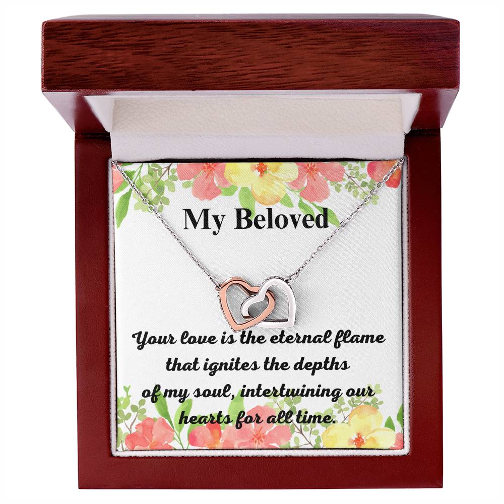 Valentines Day, Gift for Her, Necklace, Gift for Wife, Necklace Message Card Valentine, Anniversary Gift, Pendant Necklace, Heart Pendant